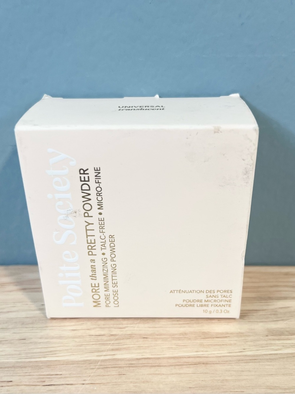 Polite Society More than a Pretty Powder Loose Translucent Setting Powder 0.3 Oz